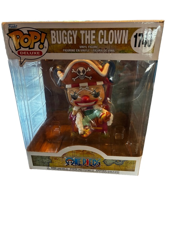 Funko Other - Funko Pop! Deluxe One Piece Buggy the Clown on Throne #1740 NYCC 2024